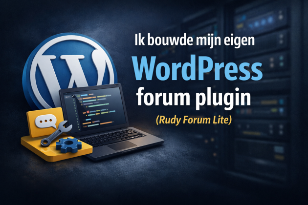 Er is een forum. Ik heb het zelf gebouwd.